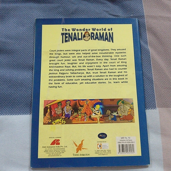 The Wonder World of Tenali Raman,vol.1 &2, Tinkle - Picture 7 of 12